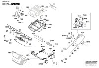 Bosch 3 600 H88 A00 Amr 32 F Lawnmower 230 V / Eu Spare Parts